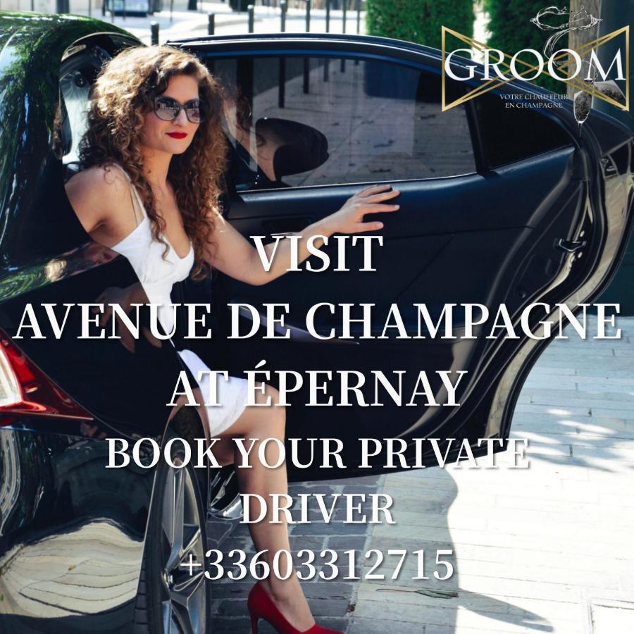Groom Epernay - Jacuzzi & Champagne Bagian luar foto